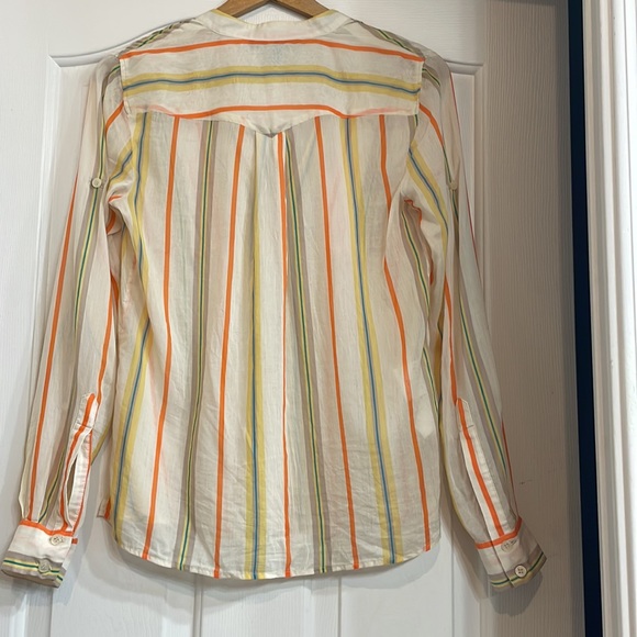 BCBG Maxazria Gibson Button Down Shirt Size XXS - Picture 5 of 8